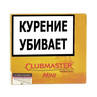 Сигариллы Clubmaster Mini Sumatra (10 штук) Сигариллы Clubmaster Mini Sumatra (10 штук)