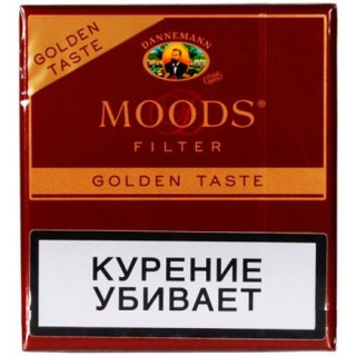 Сигариллы Dannemann Moods Filter Golden Taste Сигариллы Dannemann Moods Filter Golden Taste
