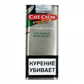 Сигариллы Cafe Creme Filter Espresso Rumtwist 10 шт. Сигариллы Cafe Creme Filter Espresso Rumtwist 10 шт.