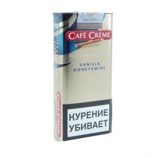Сигариллы Cafe Creme Filter Vanilla Honeyswirl 10 шт. Сигариллы Cafe Creme Filter Vanilla Honeyswirl 10 шт.