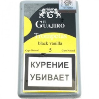 Сигариллы El Guajiro Trompetas Black Vanilla*5 Сигариллы El Guajiro Trompetas Black Vanilla*5