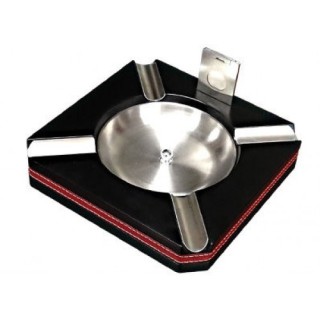 Пепельница Aficionado на четыре сигары с гильотиной ASHBKC Пепельница Aficionado на четыре сигары с гильотиной ASHBKC