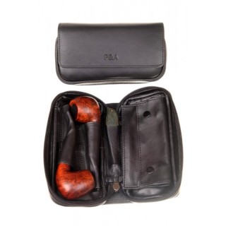 Сумка P and A для 2 трубок и табака Сумка P and A для 2 трубок и табака