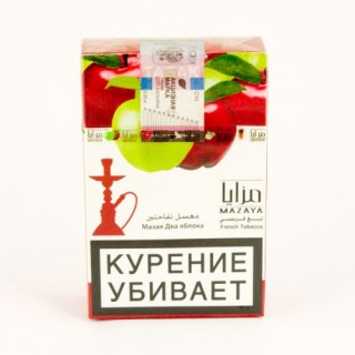 Кальянный табак Mazaya Two apples Кальянный табак Mazaya Two apples
