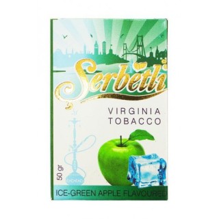 Кальянный табак Serbetli Ice-Green-Apple Flavoured, 50гр. Кальянный табак Serbetli Ice-Green-Apple Flavoured, 50гр.
