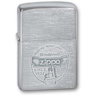Зажигалка Zippo 200 Since 1932 Brushed Chrome Зажигалка Zippo 200 Since 1932 Brushed Chrome