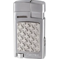 Зажигалка Xikar 524 SLH Forte Silver Houndstooth